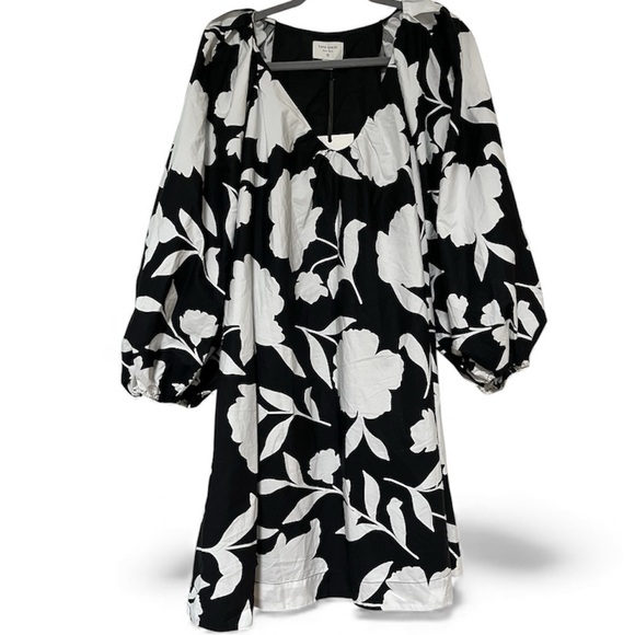 Kate Spade Black and White Floral Mini Dress NWT - Picture 2 of 7